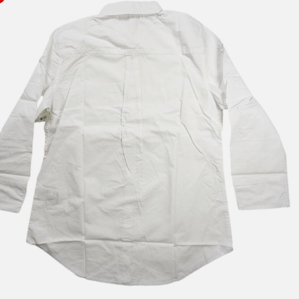NIB Amazon Essentials Women's Classic-Fit 3/4 Sleeve Poplin Shirt- Size S - Picture 4 of 10